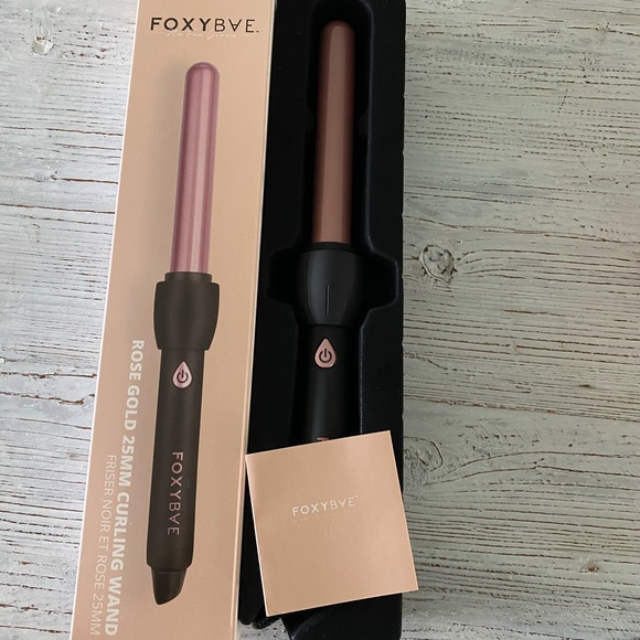 foxybae 25mm curling wand